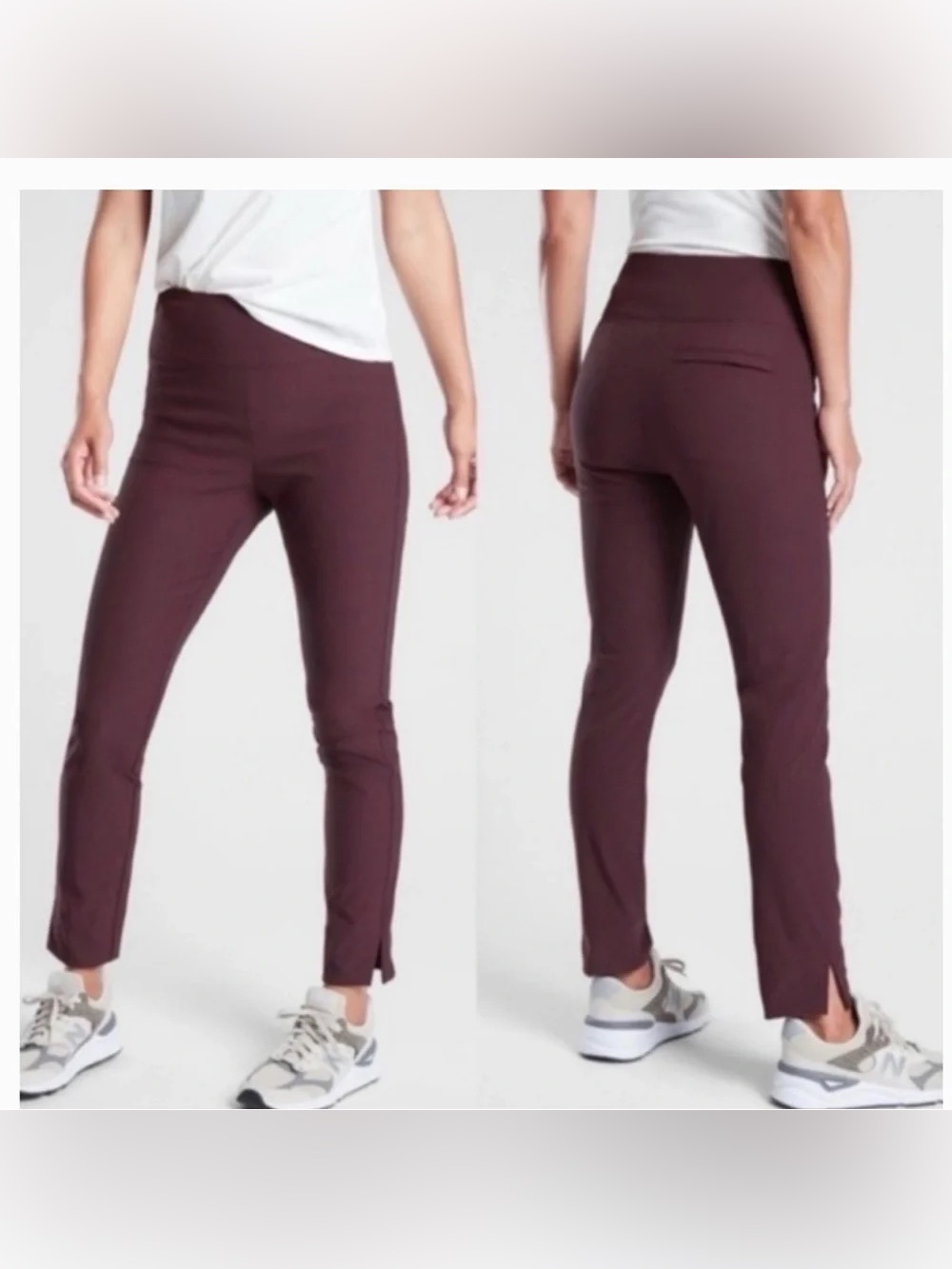 Women's Athleta Wander Slim Ankle Pant Slim - Antique Burgundy